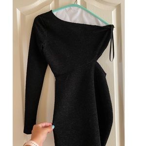 BCBGeneration Off the Shoulder cut out LBD Size XS